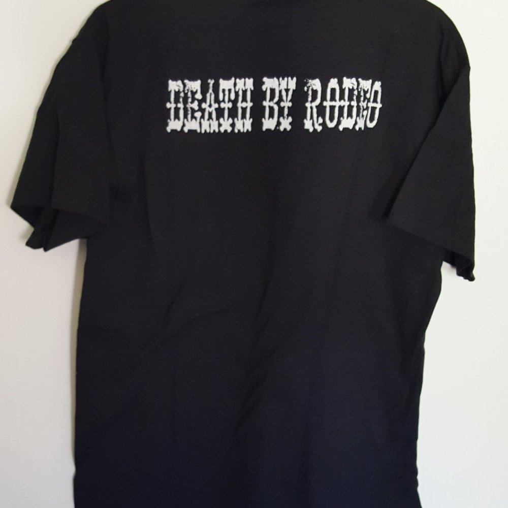 DEATH BY RODEO T-Shirt Rockabilly Outlaw Country